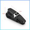 1pcs Car Sun Visor Glasses Box Universal Sunglasses Clip Card For Alfa Romeo 147 159 156 Giulietta Giulia Mito Spider Alpha Nheadrest