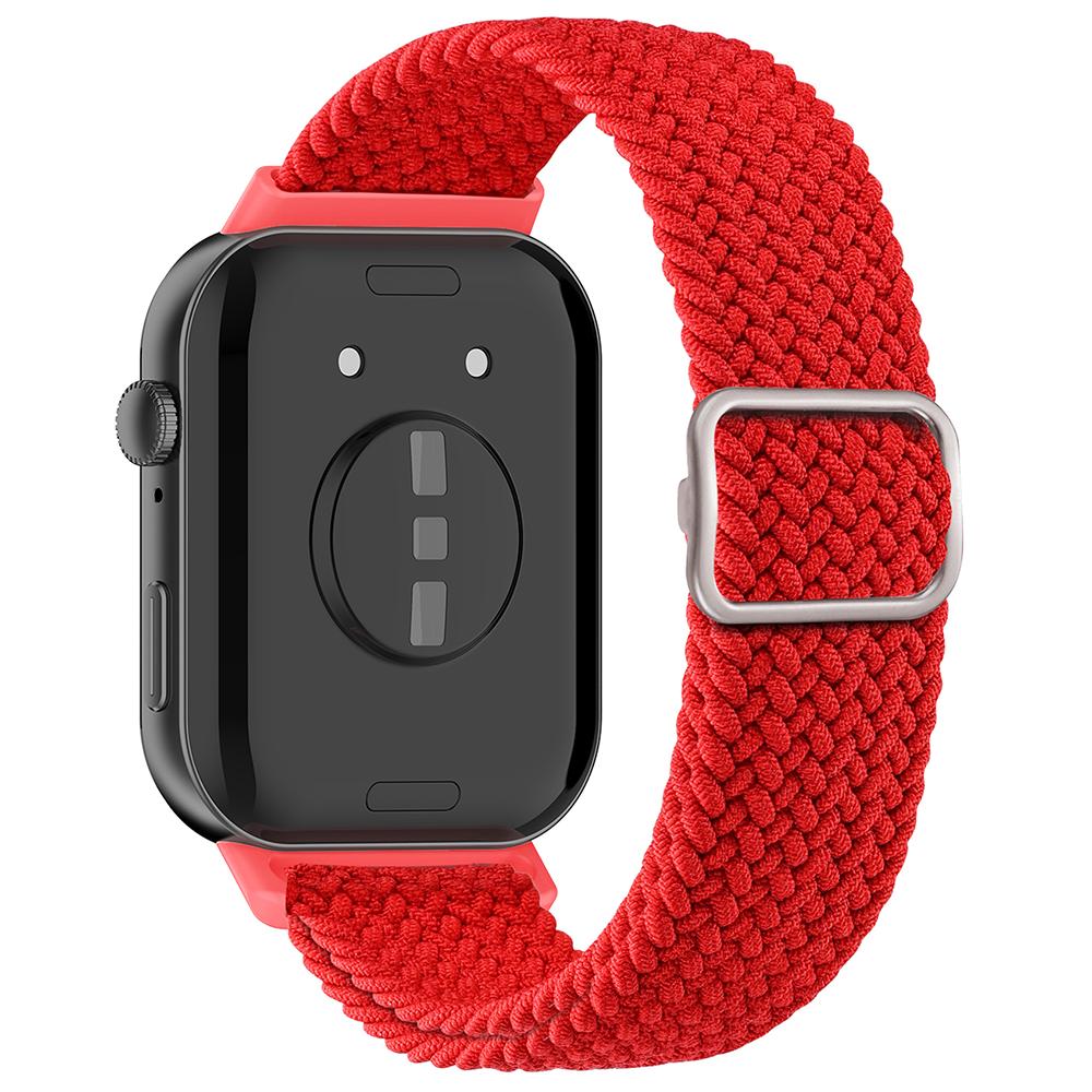 Dla Huawei Watch Fit 3 Regulowany Nylonowy Pleciony Pasek do Zegarka Tkany Styl Pasek na Nadgarstek