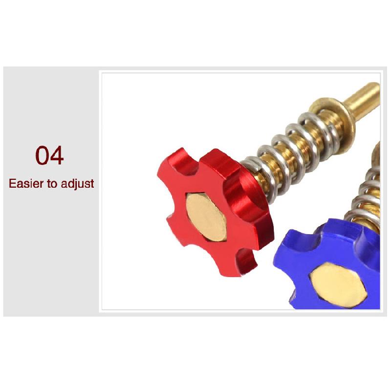 CNC Roter Motorradvergaser Aus Billet-Aluminium Mit Bequemer Luft-Kraftstoff-Gemischregelung Und Leerlaufregelung Für Keihin Pwk Vergaser 21 Mm-34 Mm