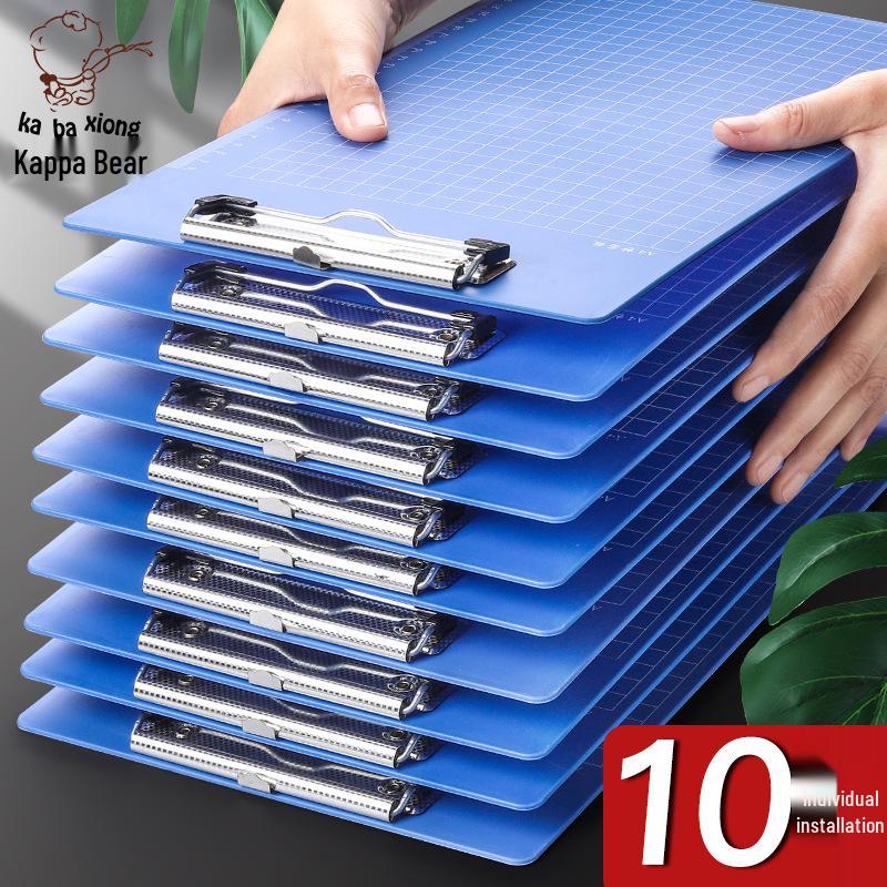 

Kaba Bear A4 Hard Plastic Clipboard - Student/Office Writing Pad