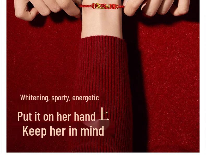 2025 Year of the Snake Zodiac Protection: Red String Bracelet for Snake, Pig, Tiger, Monkey