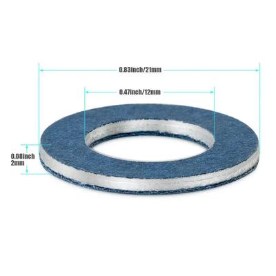 10 SZTUK Pierścienie Uszczelniające Śruby Spustowej Oleju Samochodowego Uszczelka Korkka Spustowego Oleju Miski Olejowej Do Toyota Camry Corolla Rexroth Sas 90430-12031 Części Zużywające Się
