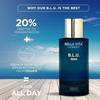 Bella Vita Luxury BLU Man Eau de Parfum Parfüm für Männer mit Zitrone, Apfel, Moschus