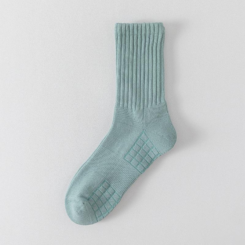Men's Thin Socks, Autumn and Winter Sports, Running, Pure Cotton Towel Base Socks, Basketball Anti-odor, Badminton Long Socks, Cotton Socks