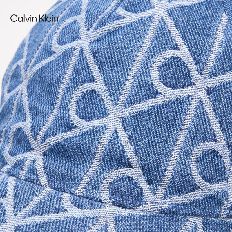 Calvin Klein Jeans Monogram Jacquard Curved Brim Baseball Cap