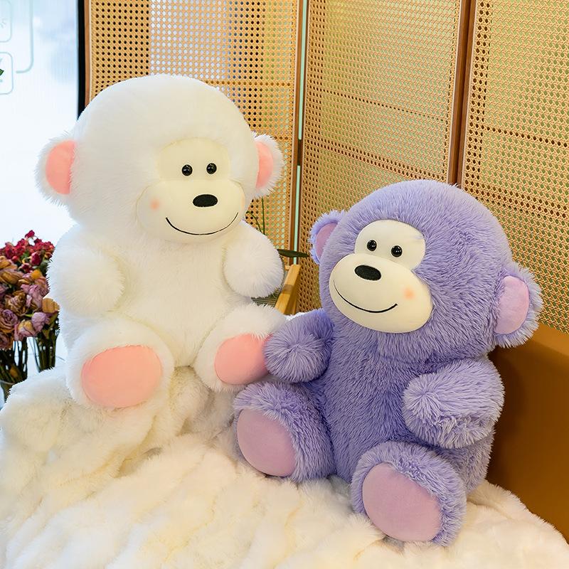 Cute Orangutan Monkey Doll Plush Toy Throw Pillow Large Birthday Doll Girl Gift