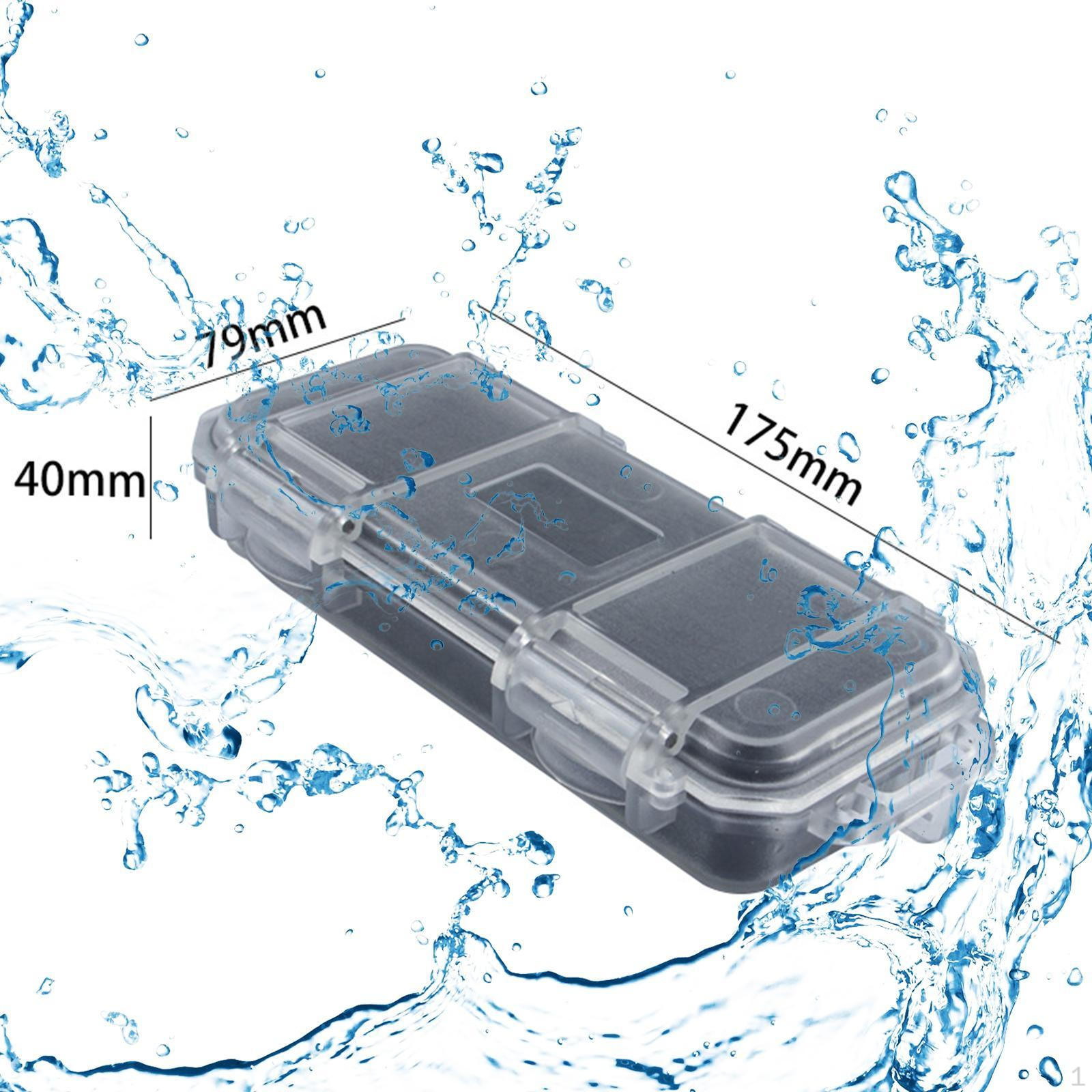 

Герметичный контейнер The Go Carry Box Компактный прозрачный контейнер для хранения Водонепроницаемый кейс Сухой