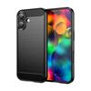 Etui Hülle Für iPhone 17 Carbon Hülle - Schwarz