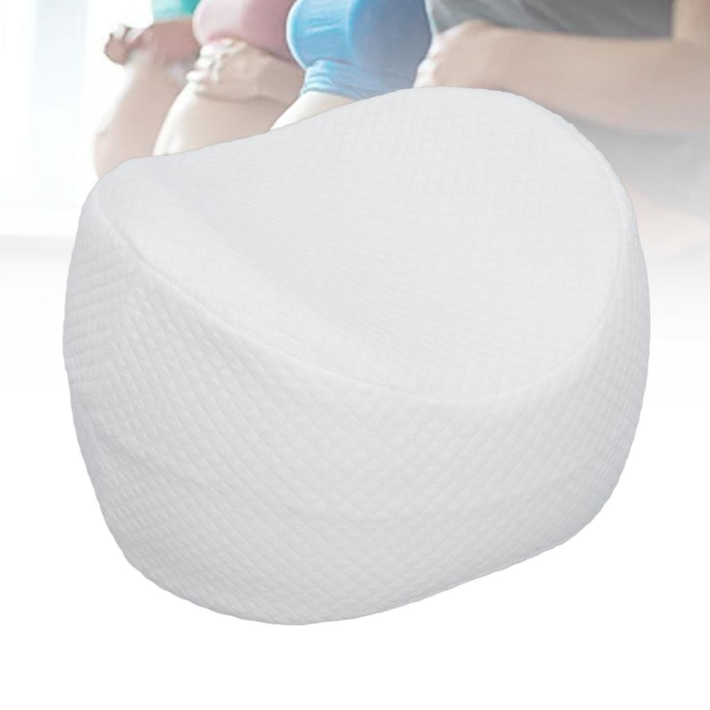 Knee Pillow Removable Cover Washable Side Sleep Leg Cushion for Pregnancy Sciatica