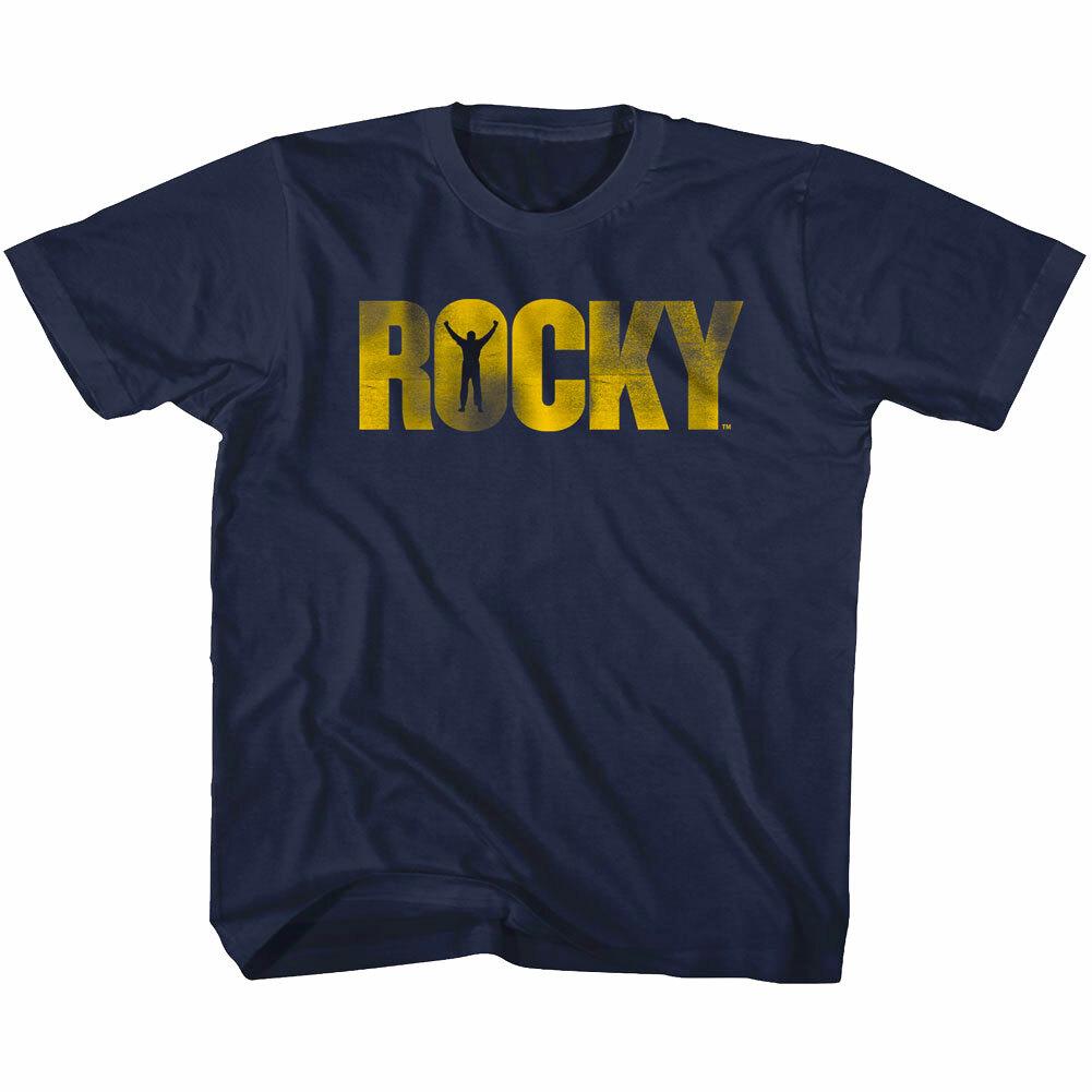 Rocky Balboa Vintage Movie Logo Kids T Shirt Boxing Boys Girls Baby Youth Child XXXXL