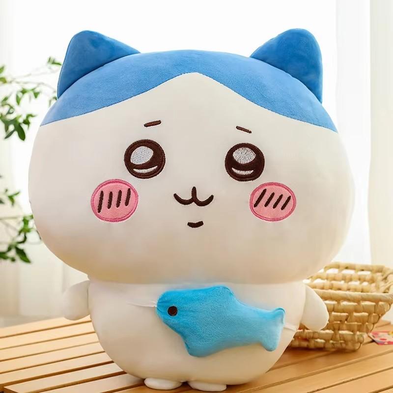 Cute Cartoon Stuffed Doll Wala Wawa Ursa Jii Little Eight Fluffy Plush Toy Sofa Cushion Comfort Sleeping Pillow For Kids Adult
