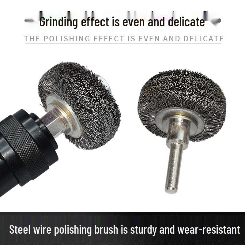 Pneumatic Tire Repair Brush with Stainless Steel Wire and Grinder Head
