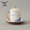 Auratic Mr. Porcelain 'Rivers and Mountains' Ceramic Cup
