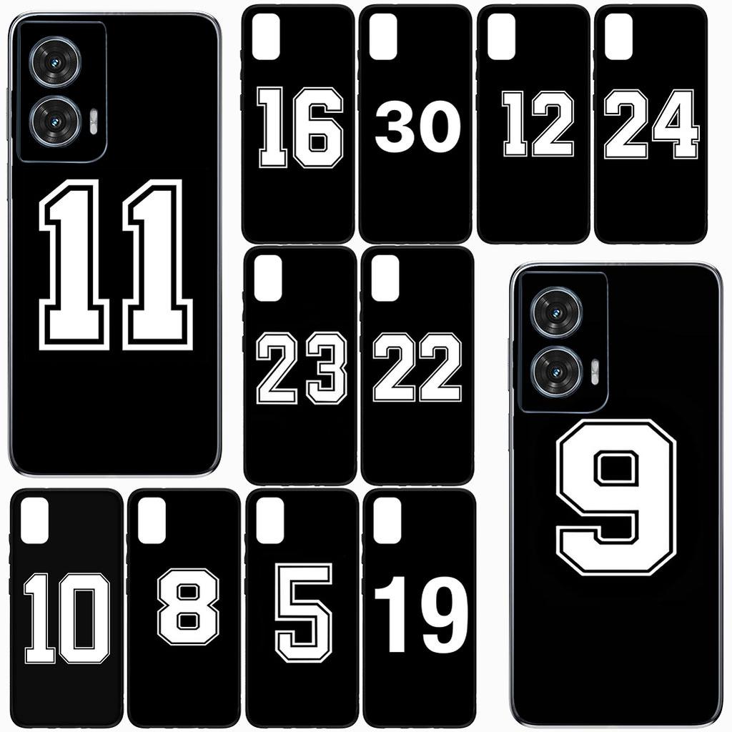 for Apple iPhone 17 16 Plus 13 12 Pro Max Mini X XR Xs ProMax 16E 17+ Air Case Number 30 23 24 10 9 5 Football Basketball Lucky