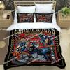 New Guns n'roses bplus retro Beding Set Printed Bed Linen Set With Pilowcase Bed Soft Duvet Cover Soft Single Double Quen Super King-Sized Dimensionsd
