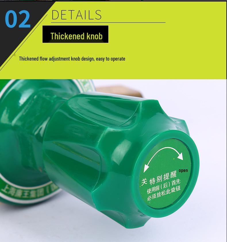 Reductor de presiune oxigen acetilenă propan argon CO2 cu manometru teacă