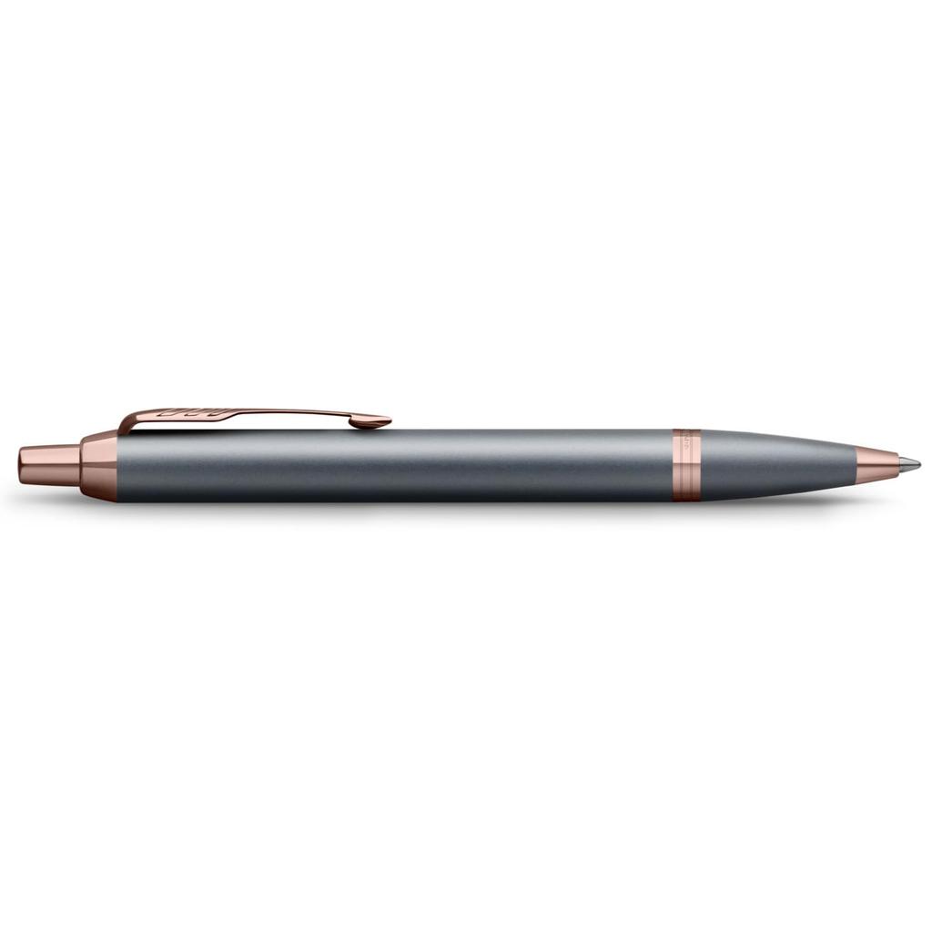 PARKER IM Ballpoint Slate Medium Gift Box Luxury Item 2235435 Pen, PGT, Nib, Oil-Based Ink, Included, Gift, No.