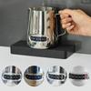 2pcs Milk Frothing Pitcher 20 Oz Stainless Steel Latte Art Pitcher Temp Control Milk Jug Barista Tools Coffee Shop Accessories