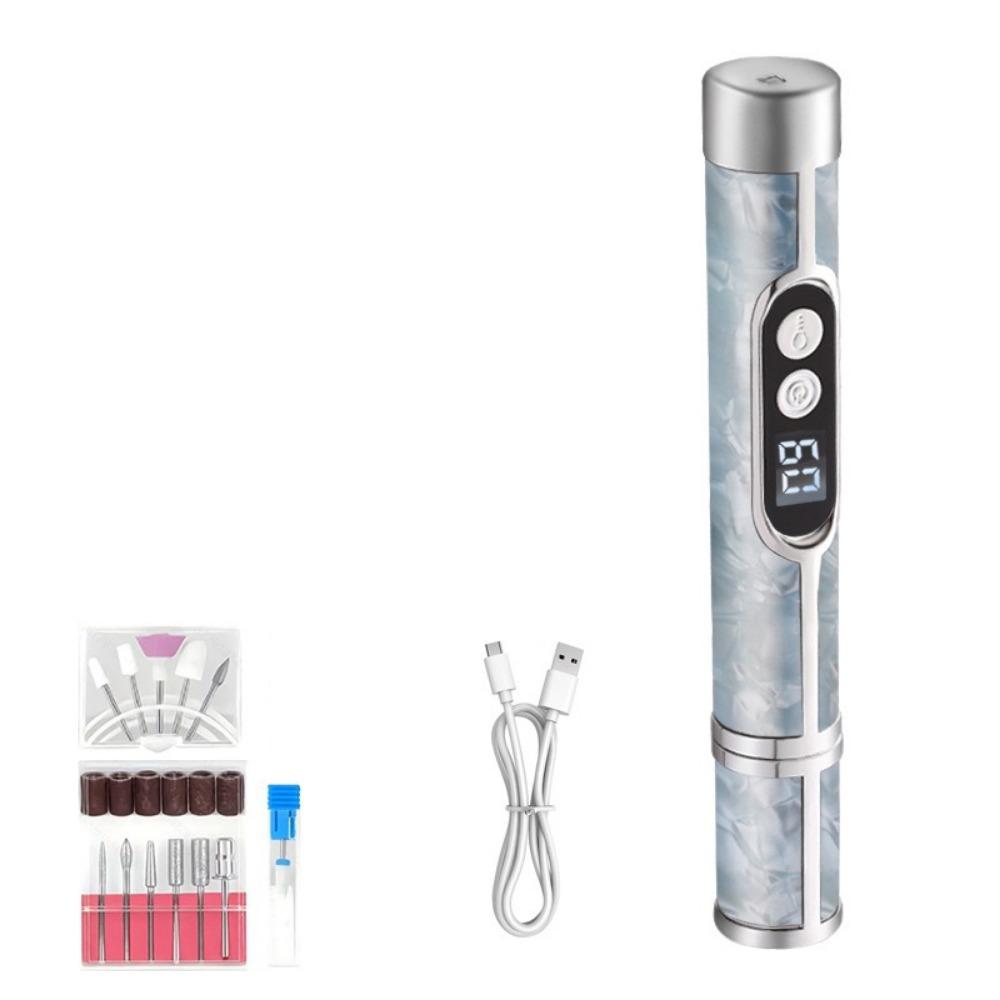 High Speed Nail Drill Machine Digital Display Nail Polisher Safe Nail Grinder Set  Pedicure