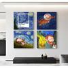 Starry Night by Vincent Van Gogh Famous Artist Art Posters and Prints Abstract Wall Picture Canvas Oil Painting Home Decoration