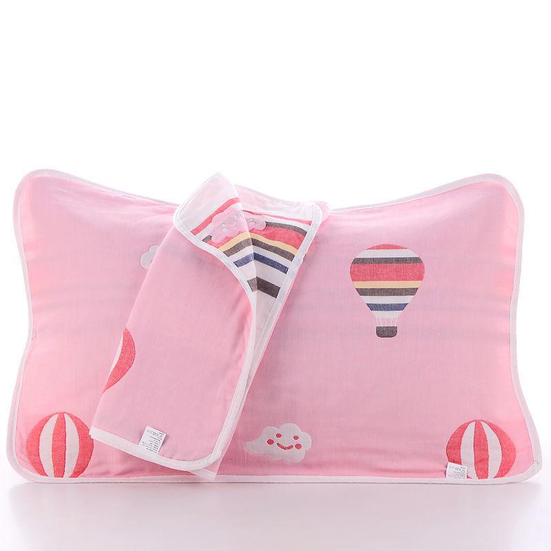 New Jacquard Pillow Towel Breathable Soft Printed Pillowcase Sweating Four Seasons Household Bedroom Pillows Cover Double Sided
