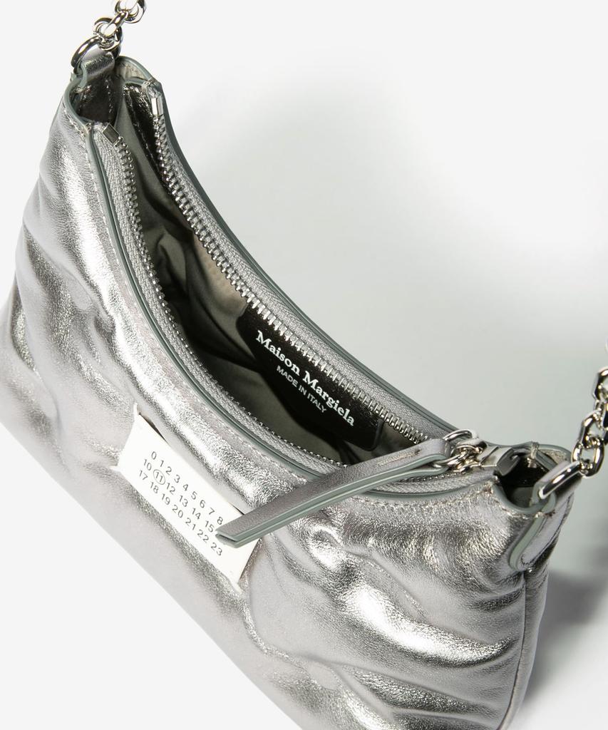 Maison Margiela GLAM SLAM Metallic Grey Shoulder Bag SB1WG0021P6748 Women's [Used]
