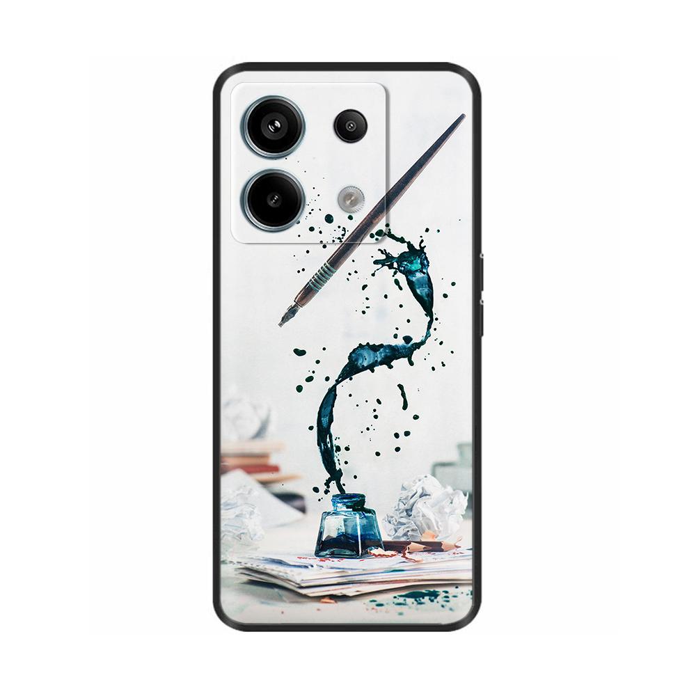 For Xiaomi Redmi Note 13 Pro 5G Case Note13 Pro 4G Soft Silicon Back Cover Phone Case For Redmi Note 13 Note13 Pro Plus Fundas
