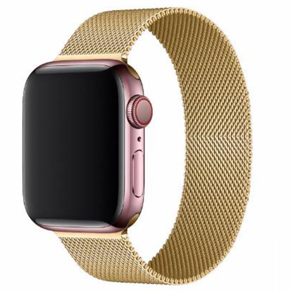 Řemínek pro Apple Watch pásek 44 mm 40 mm 38 mm 42 mm kovový Magnetická smyčka correa Příslušenství Náramek iWatch série 4 3 SE 6 7 45 mm 41 mm 49 mm