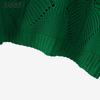 ZANZEA Autumn Women V Neck Long Sleeve Hollow Out Casual Knitted Sweaters Jumpers