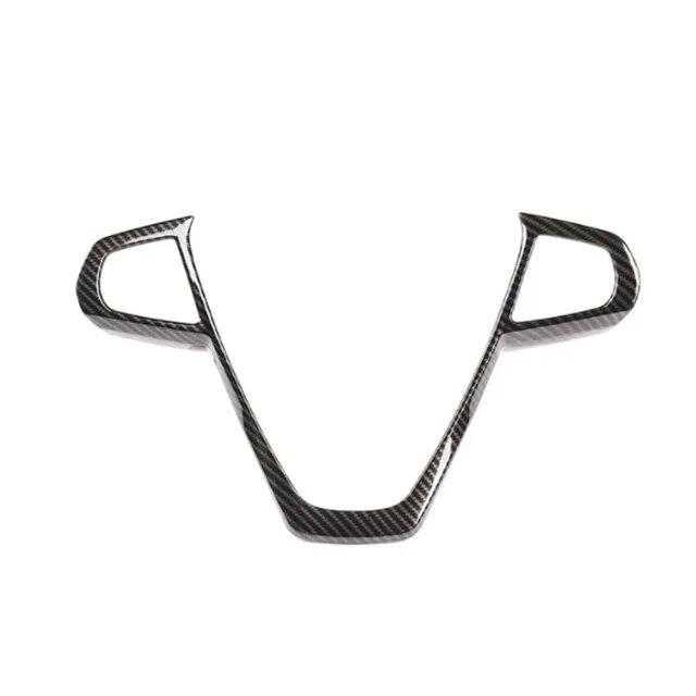 Car Steering Wheel Button Frame Trim Cover Sticker Interior Accessories For BMW 3 5 7 Series 6GT X3 X5 X7 G20 G30 G05 G07 G11