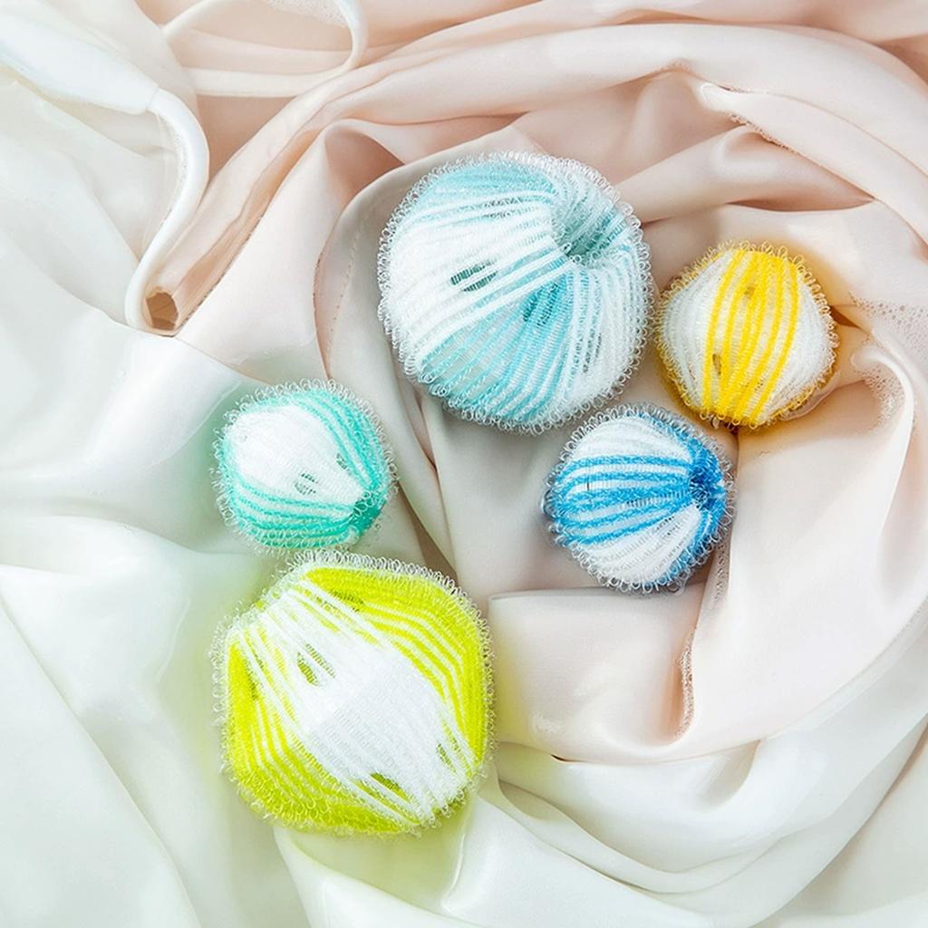 Reusable Laundry Lint Removal Balls Anti-tangle Pet Fur Catcher, Washing Machine Hair Remover Ball Captures Pet Hair and Fluff
