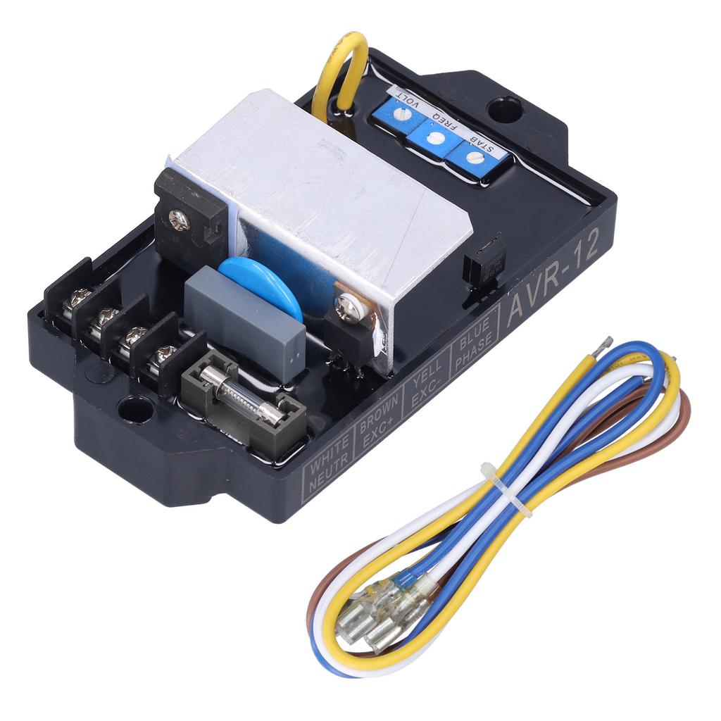Spannungsregler Generator Kunststoff Einstellbares Potentiometer Kompatibles Leistungsgerät AVR‑12