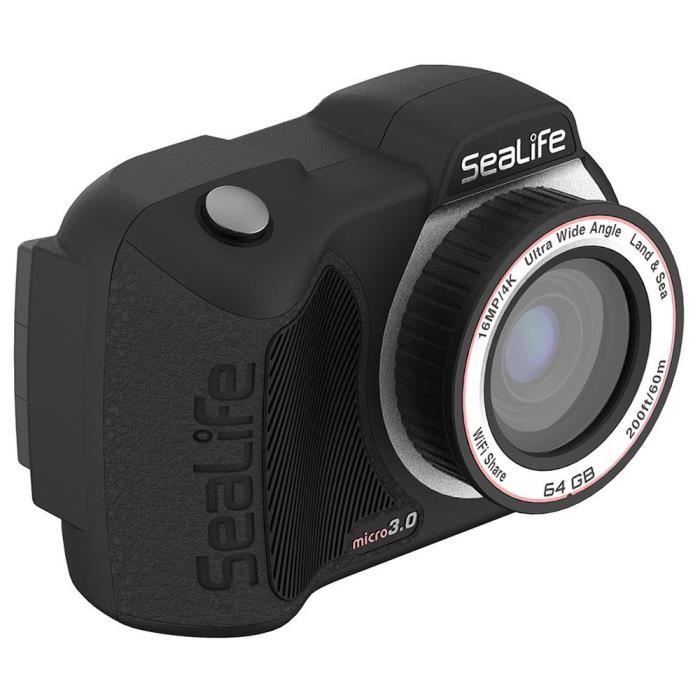 Appareil photo numérique - sealife - micro 3.0 - 16 mp - étanche - vidéo 4k ultra hd