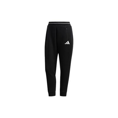 Slim Fit Casual Sports Pants Women Bottoms Black FM9325