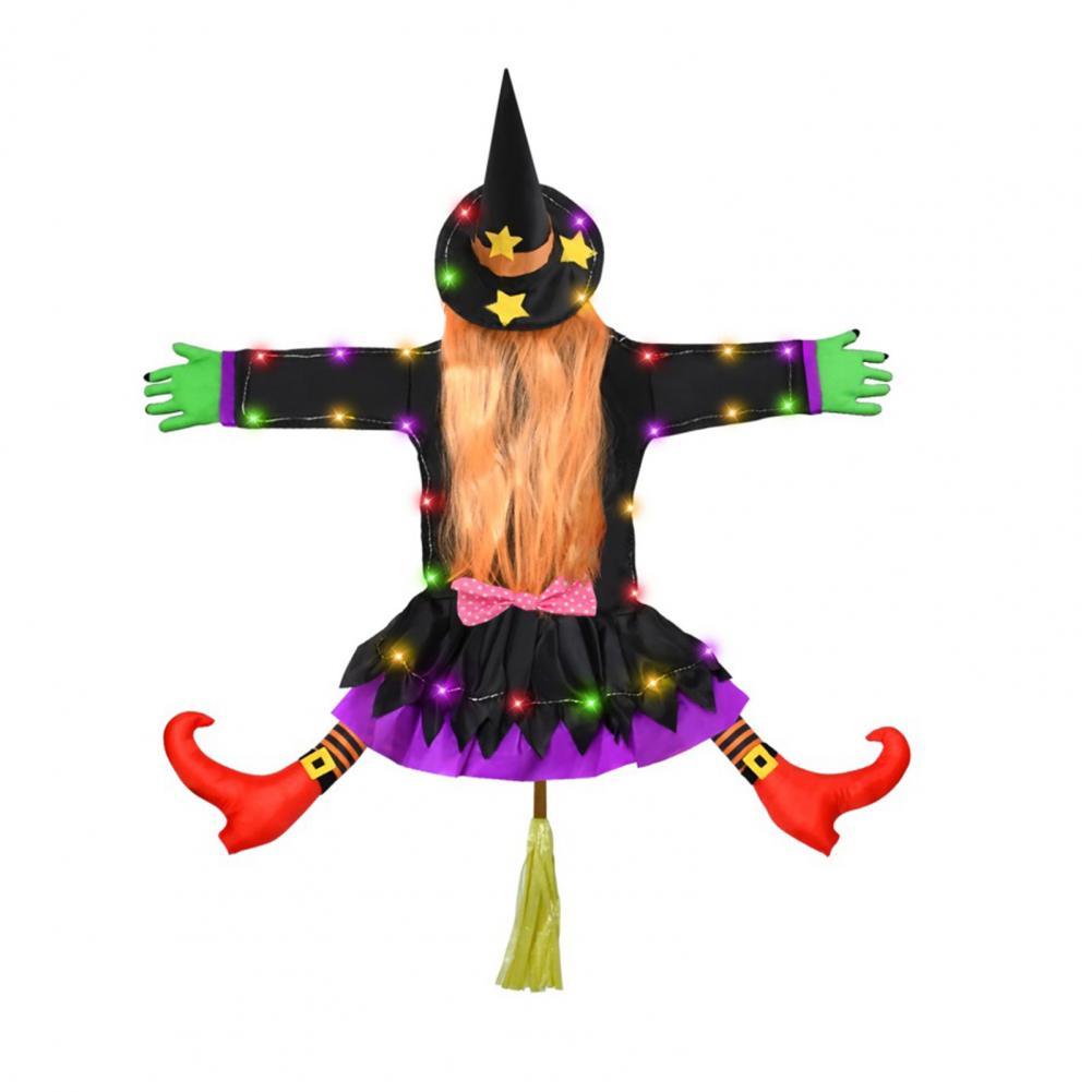 

Crashing Witch Halloween Decor Outdoor Halloween Witch Doll Outdoor Halloween Decoration Crashing Witch Into for Yard House