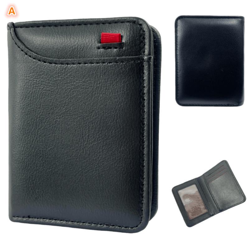 New Portable Super Slim Soft Wallet PU Leather Mini Credit Card Wallet Purse Card Holders Men Wallet Thin Small Short Wallets