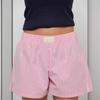 2024 Frühling/Sommer Damen High-Waist Gestreift Locker Lässige Shorts