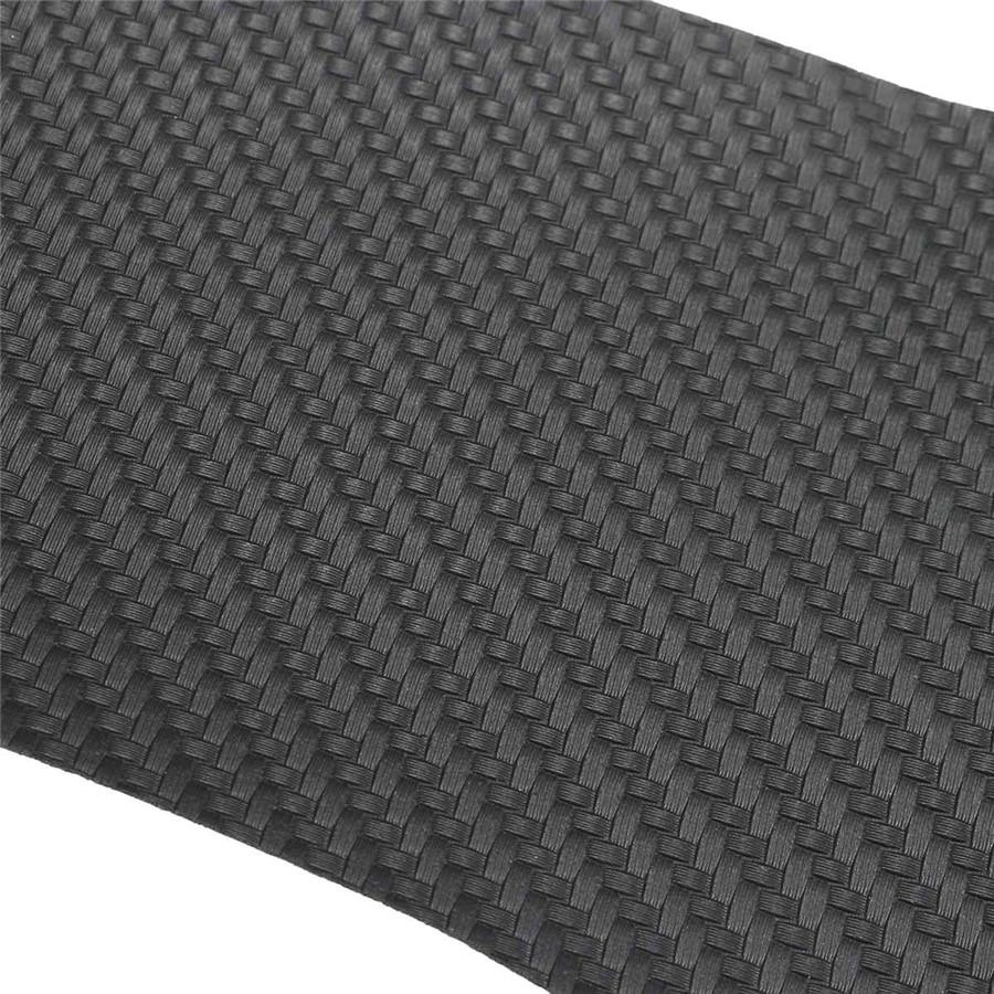 4x For 2017-19 Tesla Model 3 Car Leather Front Rear Door Sill Protective Cover