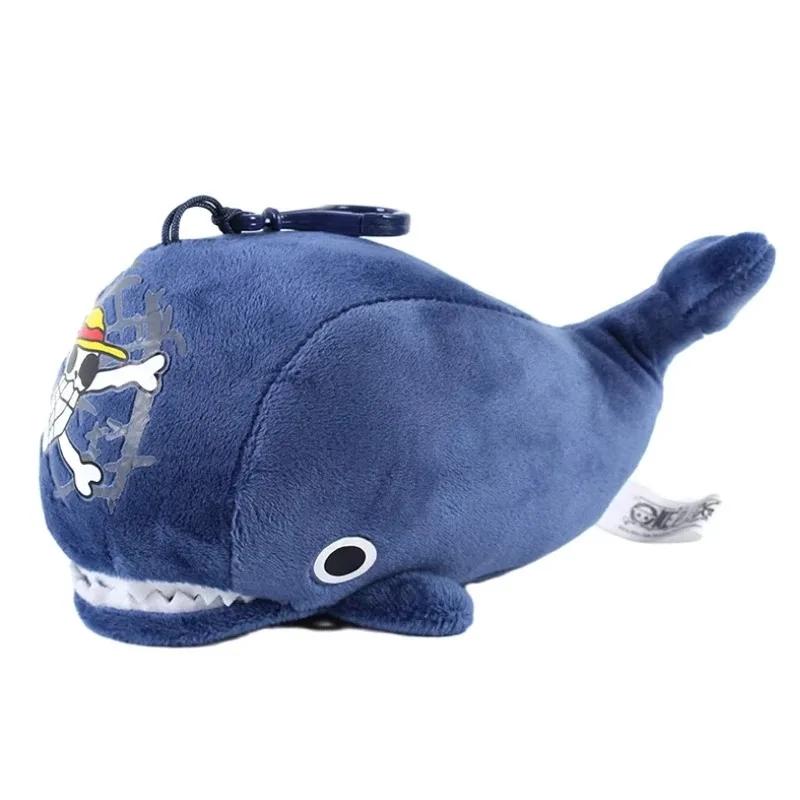 One Piece Plush Pendant Doll Laboon Anime Keychain Soft Stuffed Backpack Luffy Cartoon Character Toy Ornaments Toy 12cm