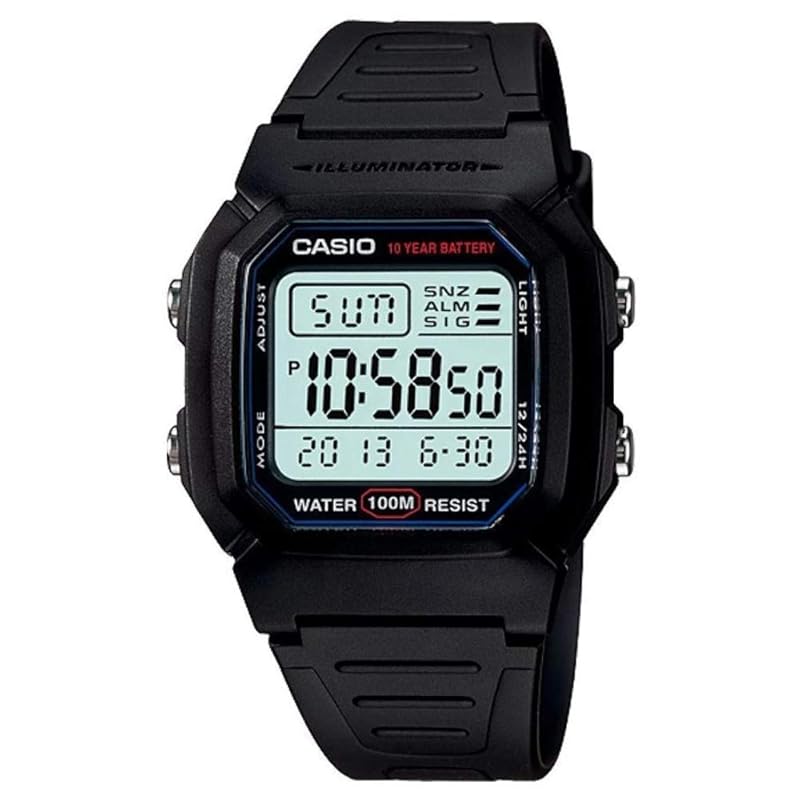 

КАСИО (Casio) часы W-800H-1A мужские зарубежная модель [Реимпортированный продукт]
