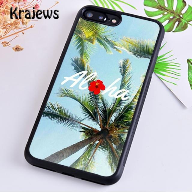 Aloha Hawaii Hawaiian Beach Palms For iPhone 17 Air 16 Phone Case Cover 15 14 Plus 12 13 Pro Max Fundas
