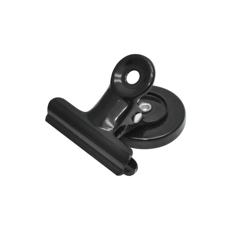 Household Multifunctional Metal Magnet Clip Sealed Refrigerator Sticky Note Message Storage Magnet Hole Board Photo Clip