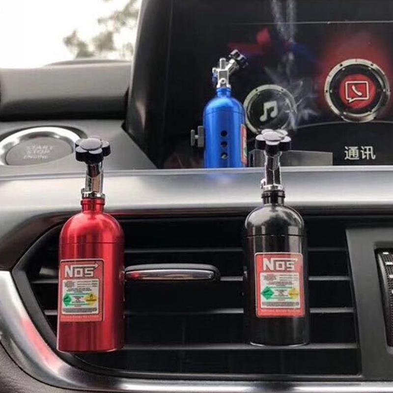 NOS Car Air Freshener Model Vent Outlet Perfume Clip Solid Perfume Auto Fragrance Smell Car Dashboard Decoration Ornament