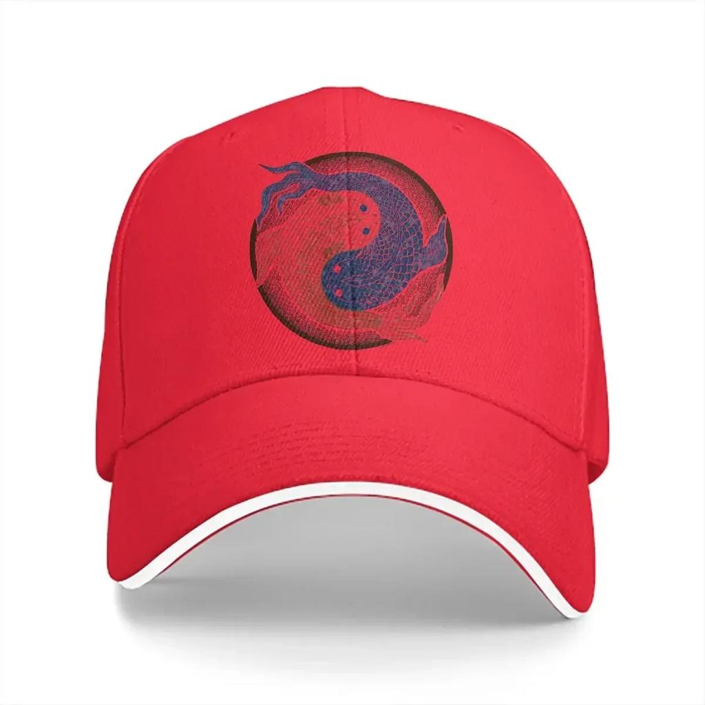 Yin Yang Fish Shuiwudao Unisexdala Baseball Cap Unisex Hats Visor Protection Snapback Fish Funny Cartoon Gifts Caps