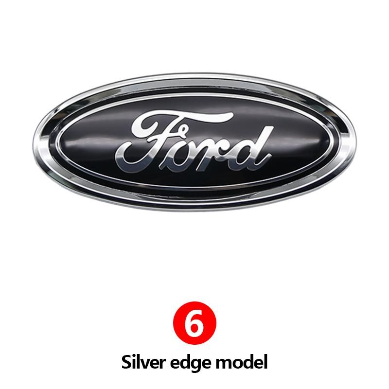 9.5cm 11.5cm 13cm ABS Emblème Badge Capot Avant Coffre Arrière Pour Ford Focus Ranger Fiesta Pièces de Rechange Auto Mondeo Escape Kuga R4W