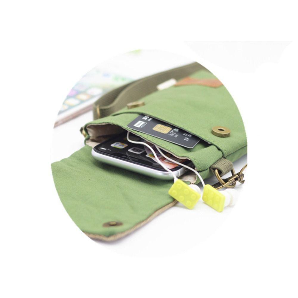 Three Layer Shoulder Bag Canvas Phone Bag New Crossbody Bag  for Women