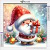 Diamantové malování Nové 2024 Vánoce Santa Claus 5D DIY Plná diamantová mozaiková umělecká kreslená trpasličí výšivka Domácí dekorace quadro