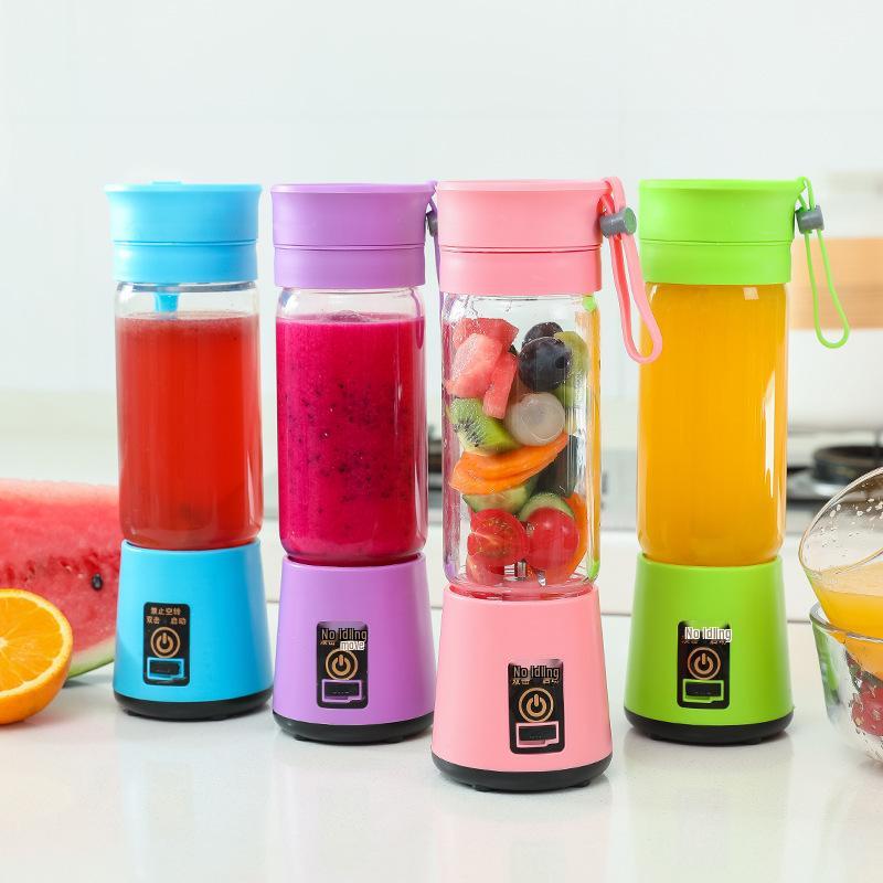 Compact USB-Chargeable Wireless Juicer Cup for Home Use