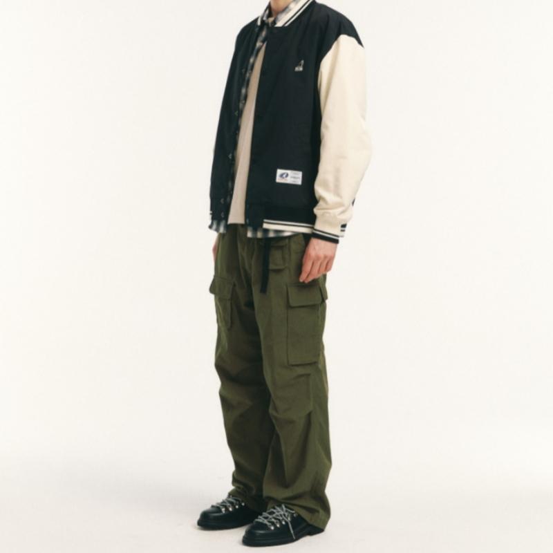KANGOL Retrocore Cargo Pants Khaki 4554