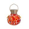 Hummingbird Feeder with Solar Light Water-proof Outdoor Garden Yard Hanging Auto-Lighting Semi-automatic Glass Birds Feeding